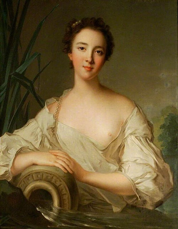 Louise - Henriette de Bourbon, Conti, come dea del fiume, Waddesdon Manor